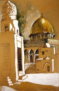 Jerusalem, Jordan - 1966 - Kamal BOULLATA  كمال بلاطة
